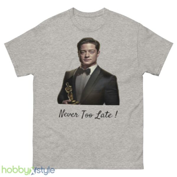 Bredan Fraser Oscar Win Trendy Sweatshirt - 500 Men’s Classic Tee Gildan