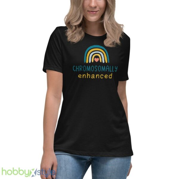 Chromosomally Enhanced T shirt - Women's Relaxed Short Sleeve Jersey Tee