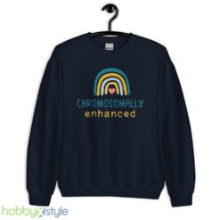 Chromosomally Enhanced T shirt - Unisex Crewneck Sweatshirt-1