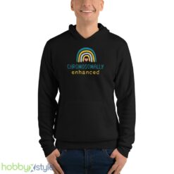 Chromosomally Enhanced T shirt - Unisex Fleece Pullover Hoodie