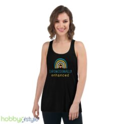 Chromosomally Enhanced T shirt - Women's Flowy Racerback Tank