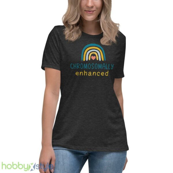 Chromosomally Enhanced T shirt - Women's Relaxed Short Sleeve Jersey Tee-1