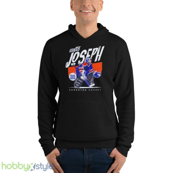 curtis Joseph Edmonton Oilers hockey shirt - Unisex Fleece Pullover Hoodie
