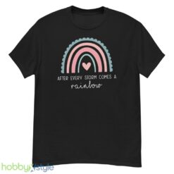 Cute New Mom Shirt, Pregnancy Reveal, Pregnancy Rainbow Shirt - G500 Men’s Classic T-Shirt