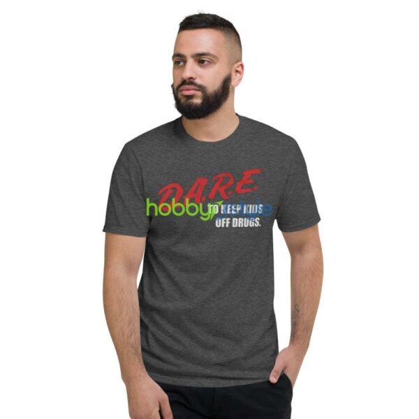 DARE Vintage Shirt With The 80s or 90s clothing retro shirt vibe - Short Sleeve T-Shirt-1