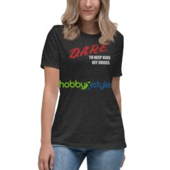 DARE Vintage Shirt With The 80s or 90s clothing retro shirt vibe - Women's Relaxed Short Sleeve Jersey Tee-1