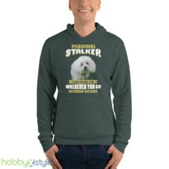 Design For Dog Lover Bichon Frise shirt - Unisex Fleece Pullover Hoodie-1