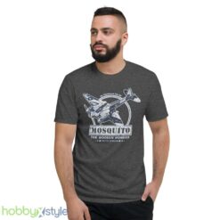 Dh98 Mosquito British Ww2 Aircraft Military Army shirt - Short Sleeve T-Shirt-1