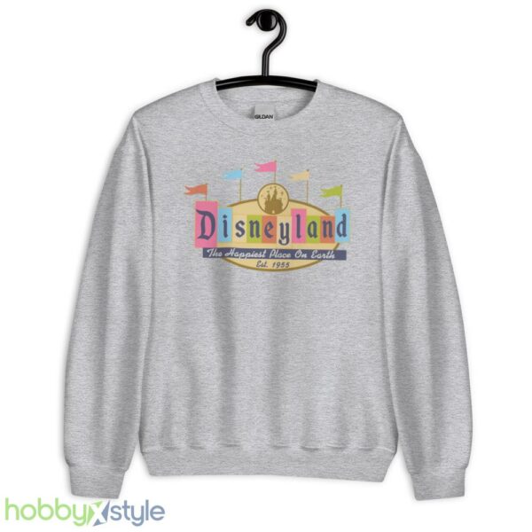 Disneyland Est 1955 Shirt, Vintage Disneyland Shirt - Unisex Heavy Blend Crewneck Sweatshirt