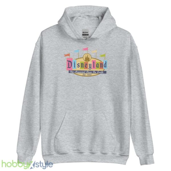 Disneyland Est 1955 Shirt, Vintage Disneyland Shirt - Unisex Heavy Blend Hooded Sweatshirt