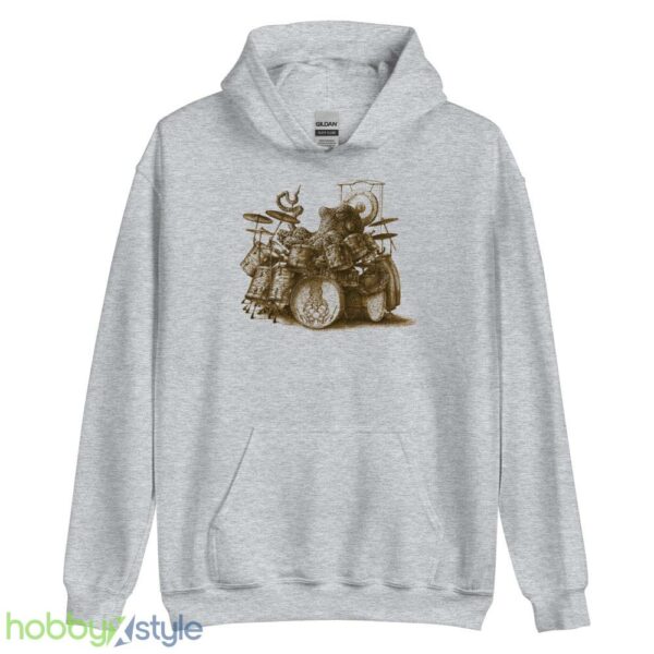 Drummer Gift Octopus Shirt Drum Player Shirt Drummer Shirt - Unisex Heavy Blend Hooded Sweatshirt