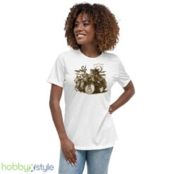 Drummer Gift Octopus Shirt Drum Player Shirt Drummer Shirt - Women's Relaxed Short Sleeve Jersey Tee