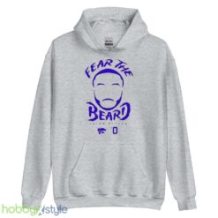 fear the beard Jacob Pullen Kansas State Wildcats shirt - Unisex Heavy Blend Hooded Sweatshirt