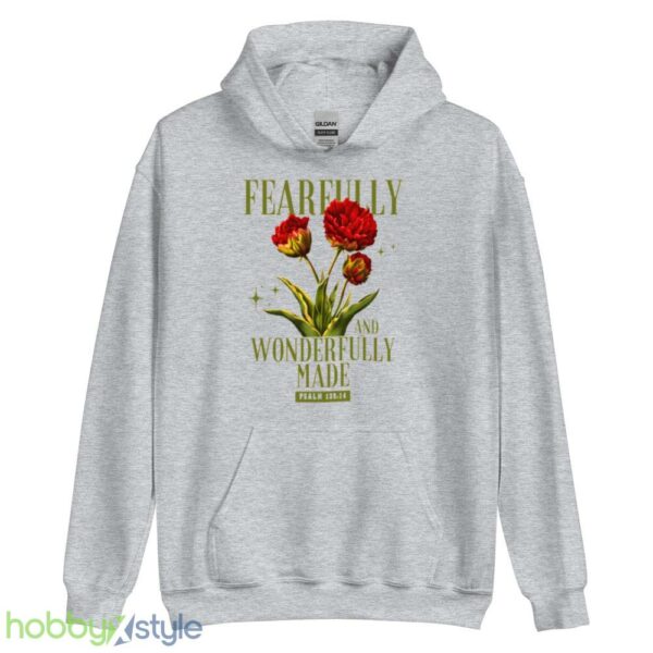 Fearfully And Wonderfully Vintage Shirt - Unisex Heavy Blend Hooded Sweatshirt
