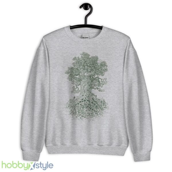 Gnarled Tree Tshirt - Men's Graphic Tee - Tree of Life - Scatterbrain Tees - Unisex Heavy Blend Crewneck Sweatshirt