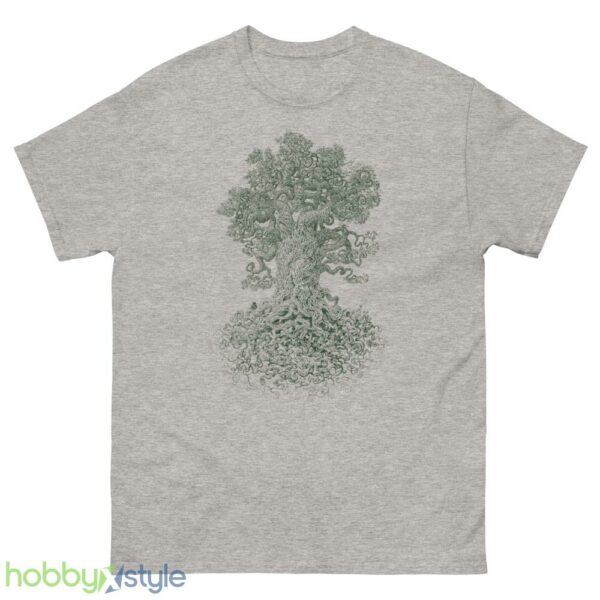 Gnarled Tree Tshirt - Men's Graphic Tee - Tree of Life - Scatterbrain Tees - 500 Men’s Classic Tee Gildan