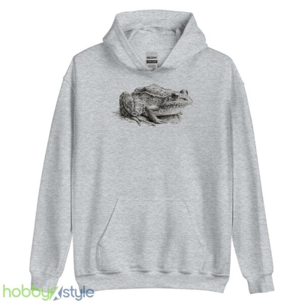 Horace the Frog Shirt, Frog Tshirt, Men's Graphic Tee, Scatterbrain Tees - Unisex Heavy Blend Hooded Sweatshirt