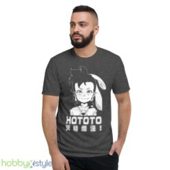 Hototo White Design Appare Ranman shirt - Short Sleeve T-Shirt-1