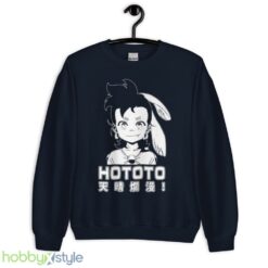 Hototo White Design Appare Ranman shirt - Unisex Crewneck Sweatshirt-1