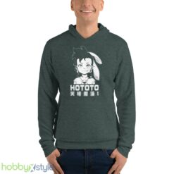 Hototo White Design Appare Ranman shirt - Unisex Fleece Pullover Hoodie-1