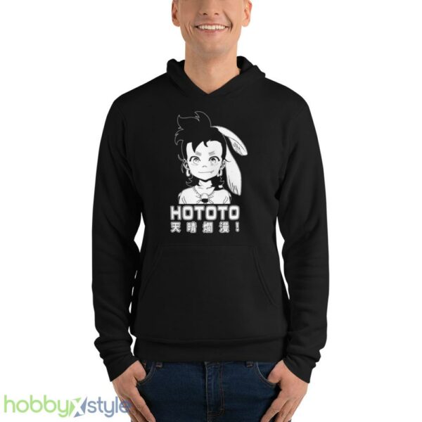 Hototo White Design Appare Ranman shirt - Unisex Fleece Pullover Hoodie