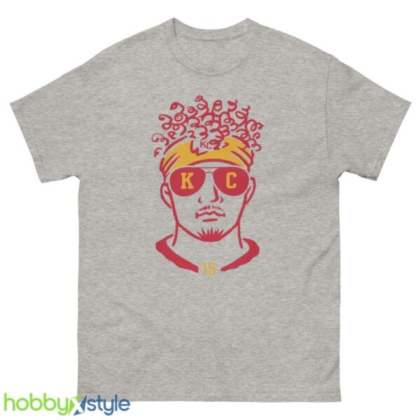 KC chiefs football shirt kansas city football funny mahomes KC number 15 tee - 500 Men’s Classic Tee Gildan