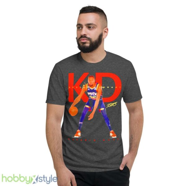 KD Kevin Durant Phoenix Suns basketball signature shirt - Short Sleeve T-Shirt-1