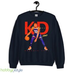 KD Kevin Durant Phoenix Suns basketball signature shirt - Unisex Crewneck Sweatshirt-1