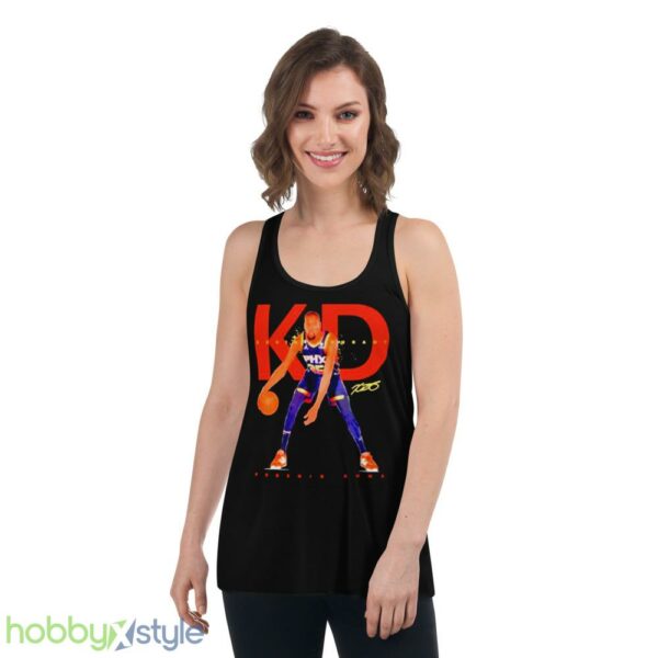 KD Kevin Durant Phoenix Suns basketball signature shirt - Women's Flowy Racerback Tank