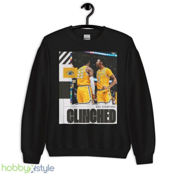 Kent State Golden Flashes 2023 Ncaa Clinched March Madness Shirt - Unisex Crewneck Sweatshirt