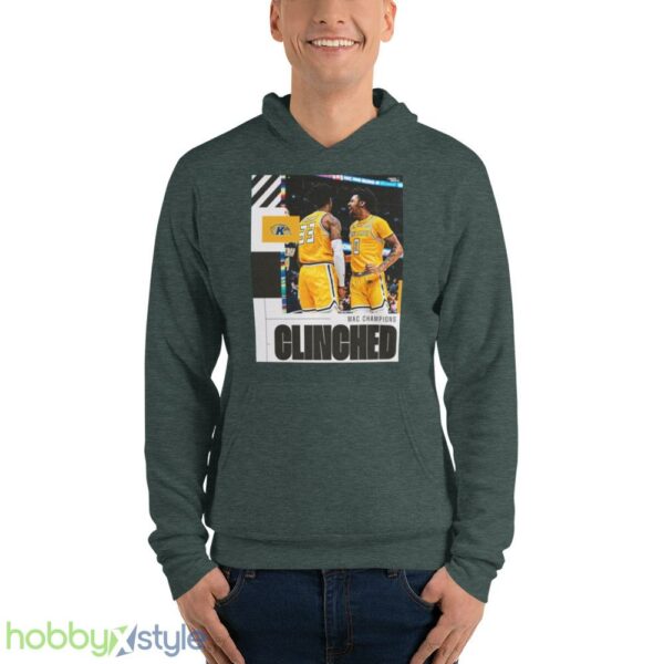 Kent State Golden Flashes 2023 Ncaa Clinched March Madness Shirt - Unisex Fleece Pullover Hoodie-1
