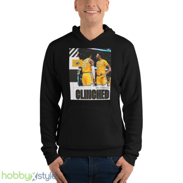 Kent State Golden Flashes 2023 Ncaa Clinched March Madness Shirt - Unisex Fleece Pullover Hoodie