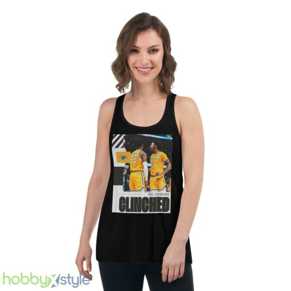 Kent State Golden Flashes 2023 Ncaa Clinched March Madness Shirt - Women's Flowy Racerback Tank