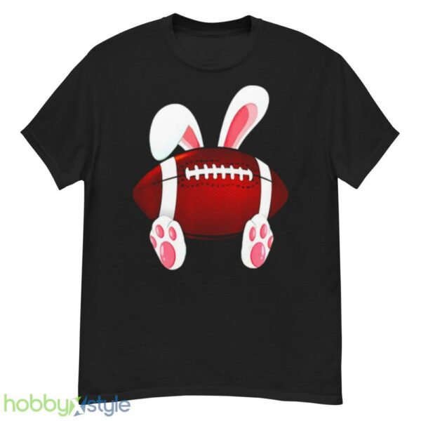 Love Football Happy Easter Football Rabbit Bunny shirt - G500 Men’s Classic T-Shirt