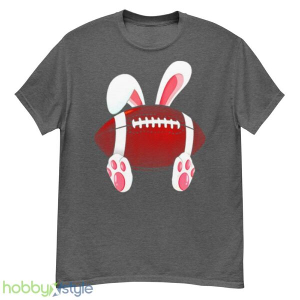 Love Football Happy Easter Football Rabbit Bunny shirt - G500 Men’s Classic T-Shirt-1