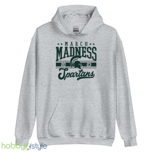 Michigan State Spartans NCAA Mens Basketball Tournament March Madness 2023 Shirt - Unisex Heavy Blend Hooded Sweatshirt