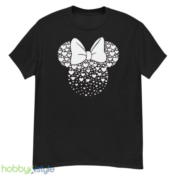 Mickey Minnie Heart Shirt, Minnie Hearts, Minnie Mouse Shirt, Disney Shirt - G500 Men’s Classic T-Shirt