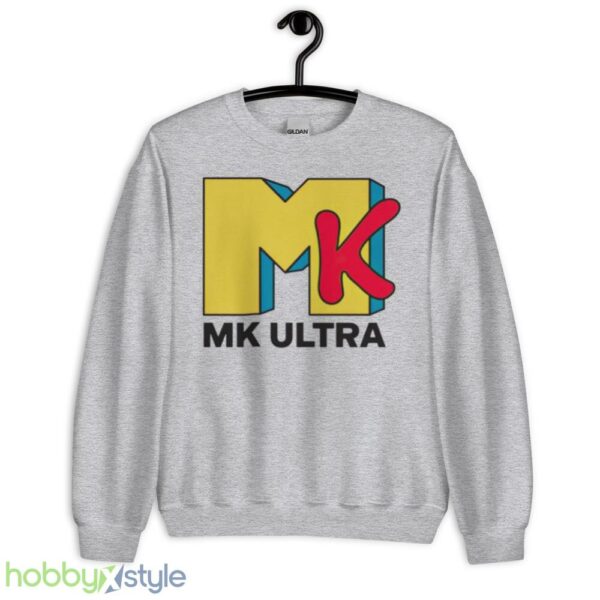 MK Ultra shirt M yellow K red ultra unisex shirt - Unisex Heavy Blend Crewneck Sweatshirt