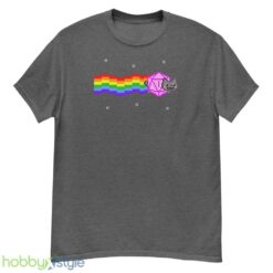 Nyan d20 cat Shirt, dungeons and cats, dnd tshirt - G500 Men’s Classic T-Shirt-1