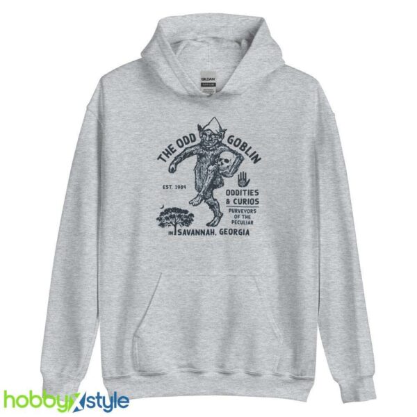 Oddities Goblin T Shirt Unusual Occult Shirts - Unisex Heavy Blend Hooded Sweatshirt