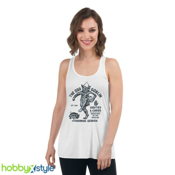 Oddities Goblin T Shirt Unusual Occult Shirts - Women's Flowy Racerback Tank