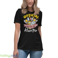 Official Easter Egg Hunter Retro shirt - Women's Relaxed Short Sleeve Jersey Tee