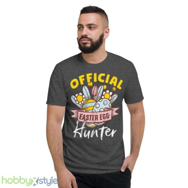 Official Easter Egg Hunter Retro shirt - Short Sleeve T-Shirt-1
