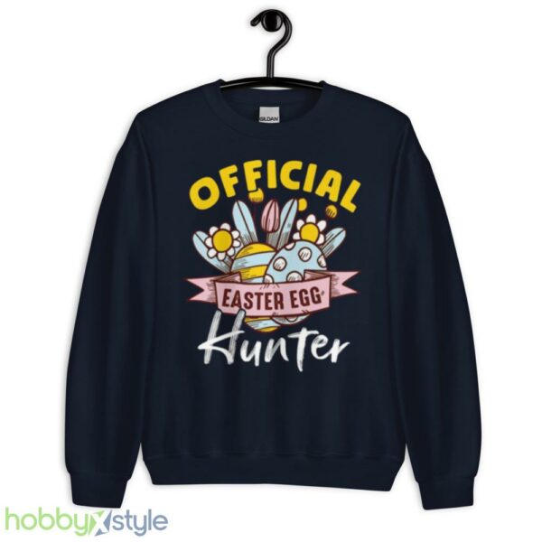 Official Easter Egg Hunter Retro shirt - Unisex Crewneck Sweatshirt-1