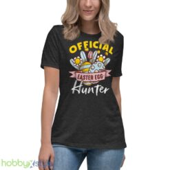 Official Easter Egg Hunter Retro shirt - Women's Relaxed Short Sleeve Jersey Tee-1