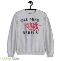 Ole Miss Home Run How To Raglan 2023 Shirt - Unisex Heavy Blend Crewneck Sweatshirt