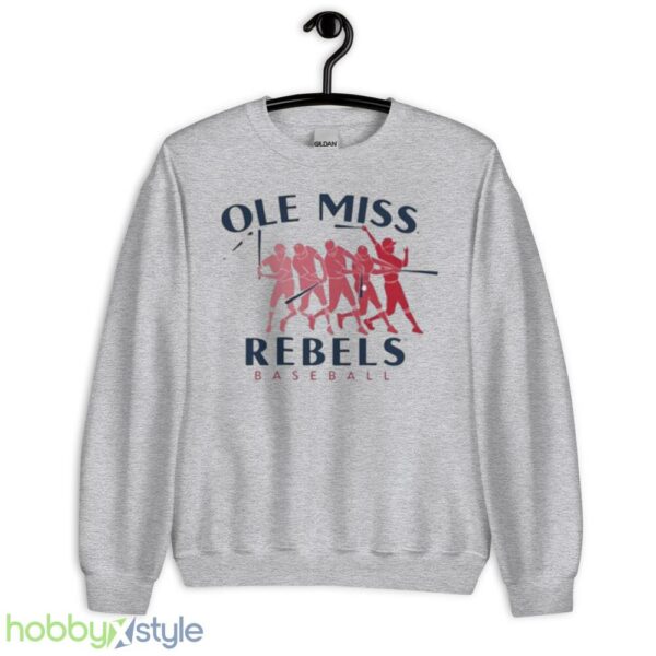 Ole Miss Home Run How To Raglan 2023 Shirt - Unisex Heavy Blend Crewneck Sweatshirt