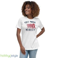 Ole Miss Home Run How To Raglan 2023 Shirt - Women's Relaxed Short Sleeve Jersey Tee