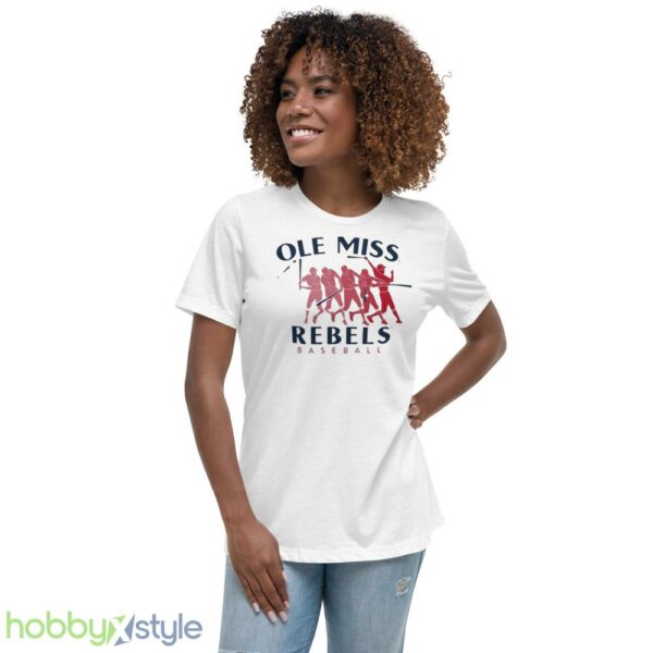 Ole Miss Home Run How To Raglan 2023 Shirt - Women's Relaxed Short Sleeve Jersey Tee
