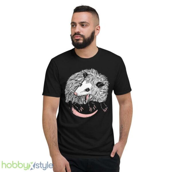 Opossum Shirt, Opossum Tarot Card Sweatshirt, Cute Opossum Tee - Short Sleeve T-Shirt